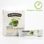 EUBIOTICA Super Teas - Μαύρο Τσάι με Συνένζυμο Q10, Μηλικό Οξύ & Β12 για Ευεξία & Ενέργεια